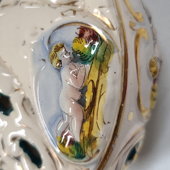 Capodimonte Italy Vintage candy dish - Picture 2 of 8